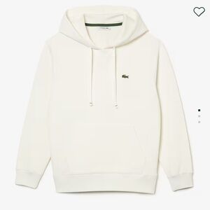 🐊 NWT Lacoste x Bandier Loose Fit Cotton Blend Hoodie